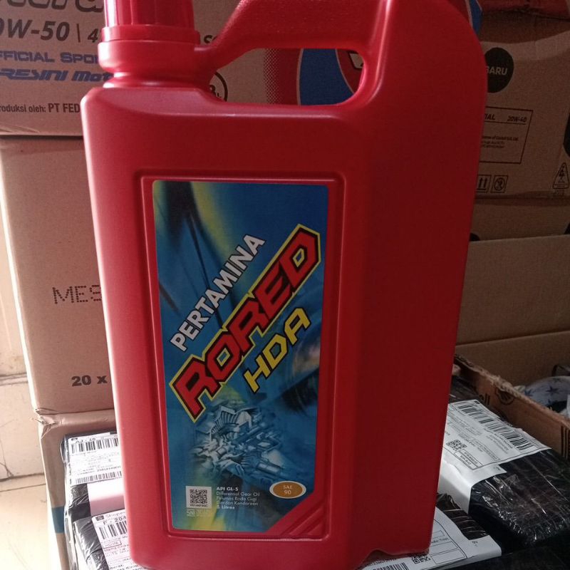Jual OLI MESIN GARDAN TRANSMISI MANUAL RORED HDA SAE 90 4ltr | Shopee ...