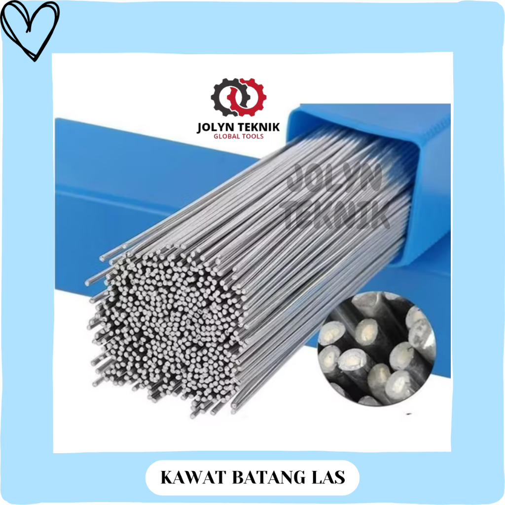 Jual BATANG LAS WELDING ROD COPER ALUMUNIUM FLUX WIRE STEAL SOLDER 1,6 ...