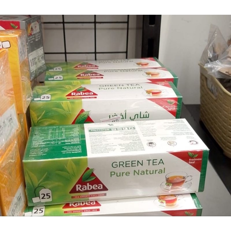 Jual Teh Hijau Rabea 25 Bags Green Tea Rabea Impor Arab Saudi ...