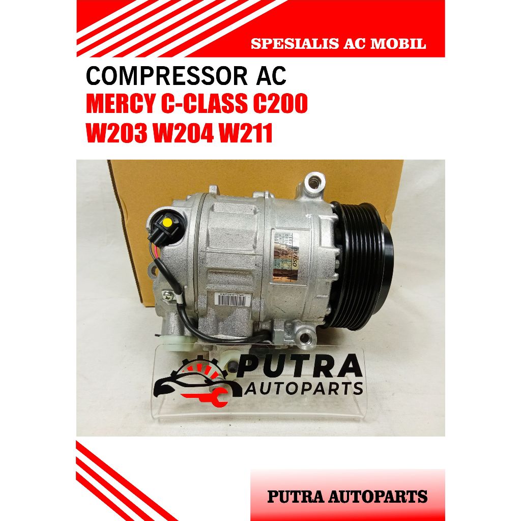 Jual COMPRESSOR AC MOBIL MERCY C-CLASS C200 W203 W204 W211 (DENSO ...