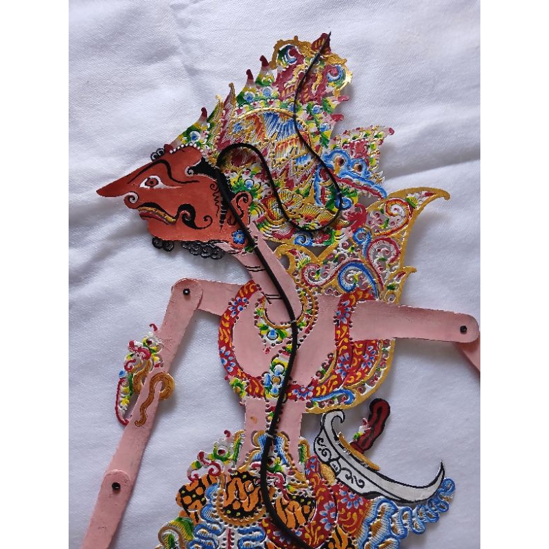 Jual HANDICRAFT WAYANG KULIT | BALADEWA RAPEK -+ 60 cm Wayang Kulit ...