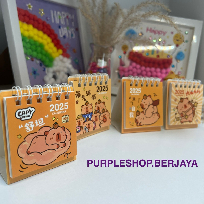 Capybara Adventskalender 2025 - 24 Stück Capybara Figuren Für Weihnachts Countdown