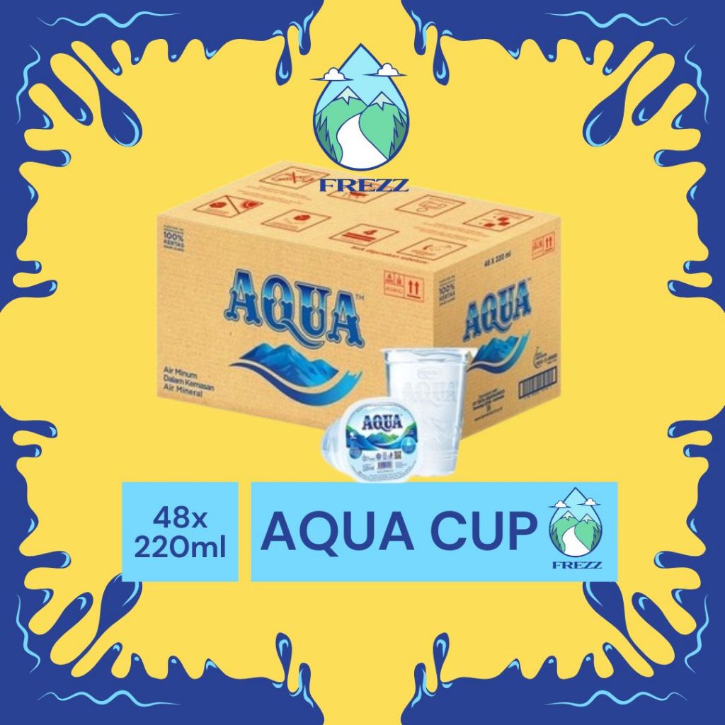 Jual (INSTANT) AQUA 330 ML MINI Dus Isi 24 BOTOL Per Karton - READY ...