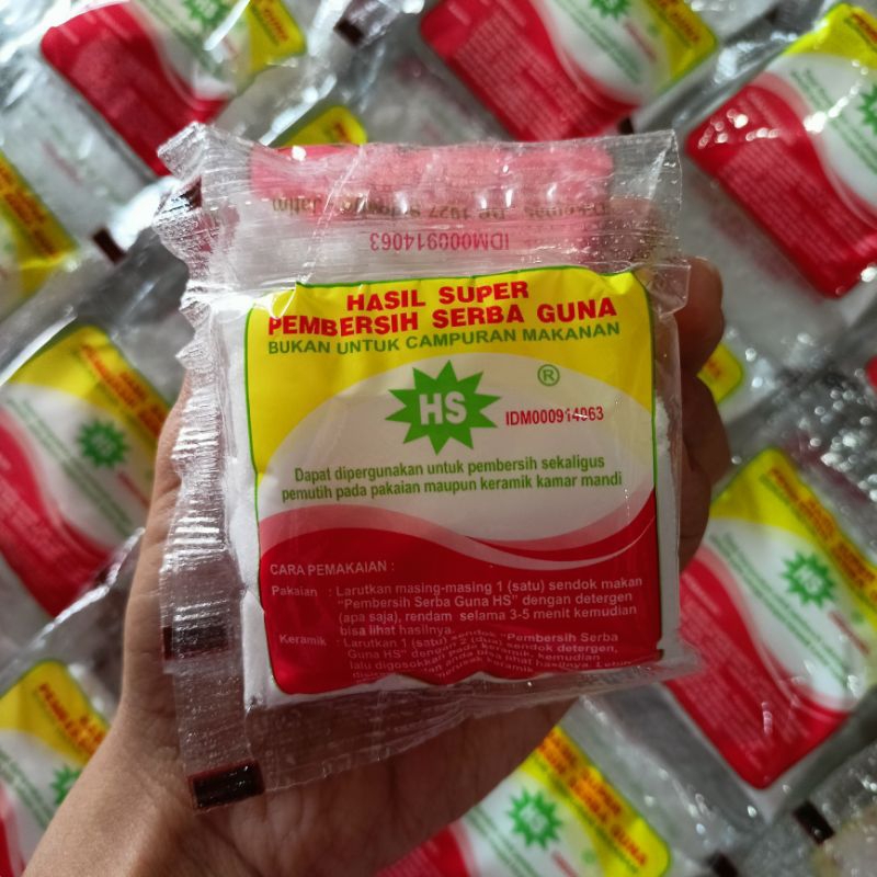 Jual SITRUN HS PEMBERSIH SERBAGUNA/KERAMIK/PAKAIAN 1 RENCENG ISI 12PCS ...