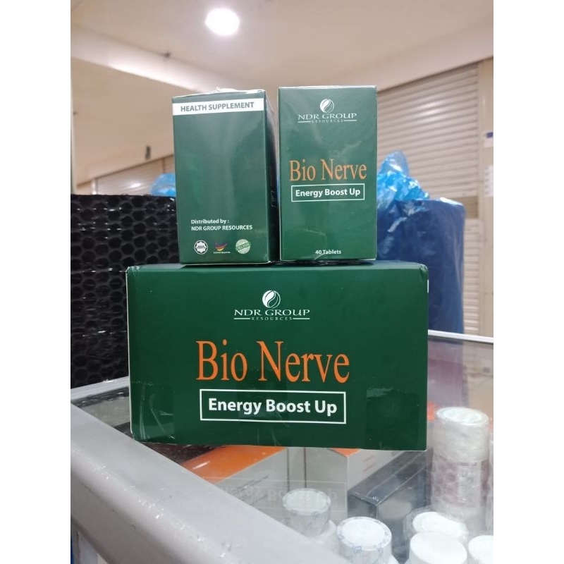 Jual BIO NERVE || BIO NERVE MALAYSIA ( ORIGINAL ) 6 BOTOL | Shopee ...