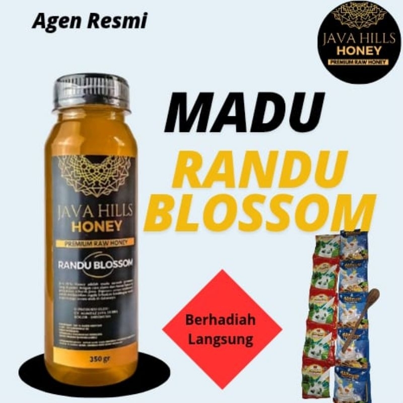 Jual MADU RANDU JAVAHILLS HONEY 350, MADU HUTAN, MURAH, ASLI, MURNI ...