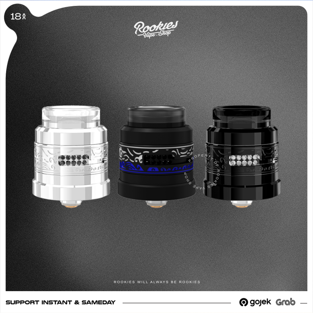 Jual Nitrous 23 Single & Dual RDA 23MM by Koko Sarang x Damn AT170 ...
