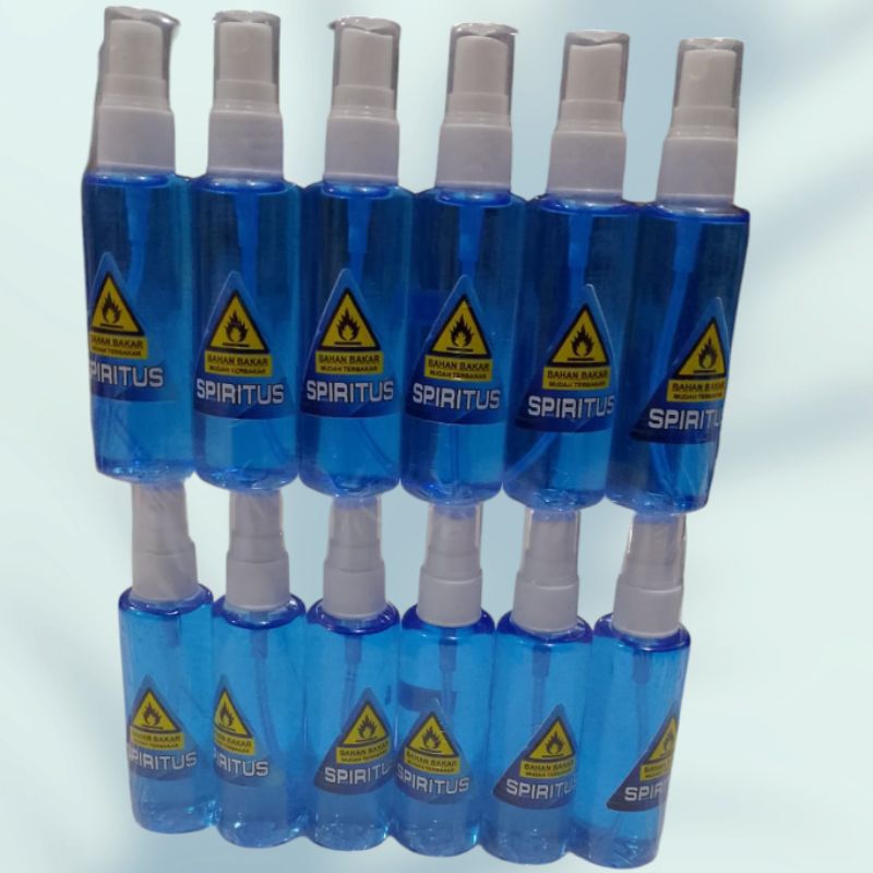Jual Spiritus semprot mainan meriam kemasan botol spray 60 ml 1 slop ...