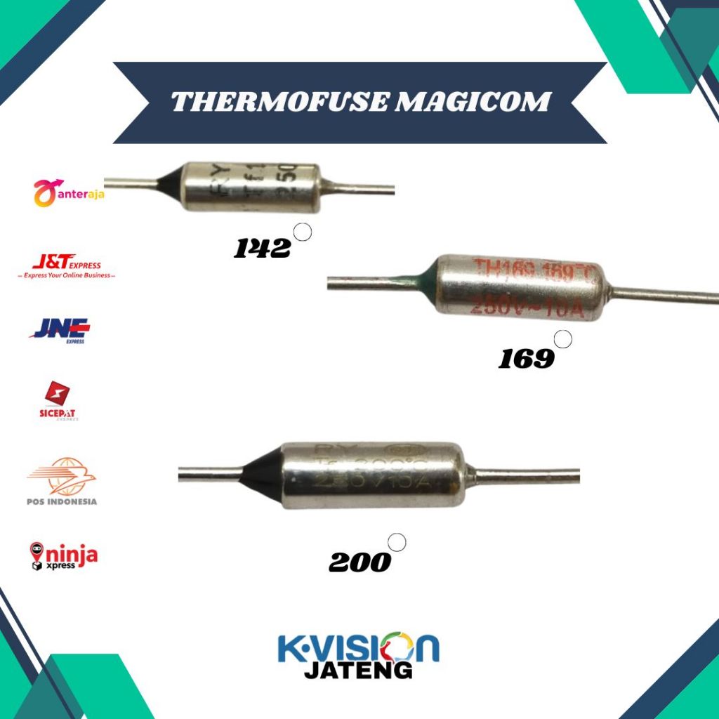 Jual Thermofuse Fuse Magic Com Rice Cooker 10A 250V berbagai macam ...
