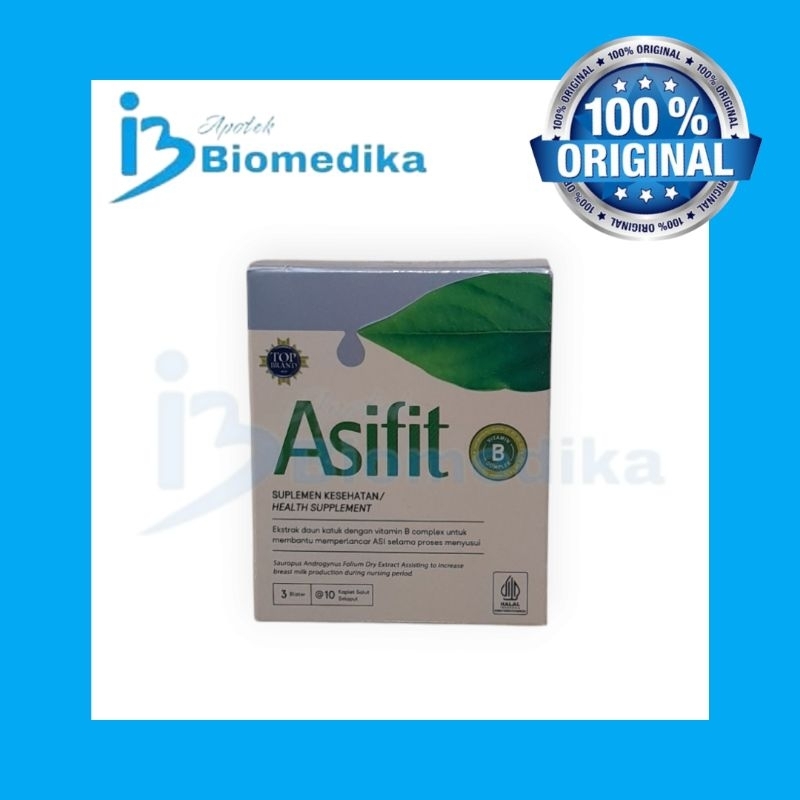 Jual Asifit 30 Kapsul Memperlancar ASI | Shopee Indonesia
