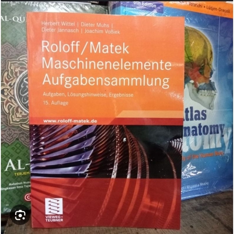 Jual Buku Roloff Matek Machinenelemente Aufgabensammlung | Shopee Indonesia
