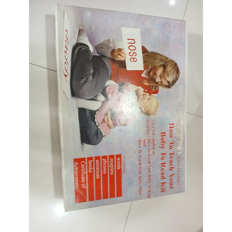 How To Teach Your Baby To Read Kit