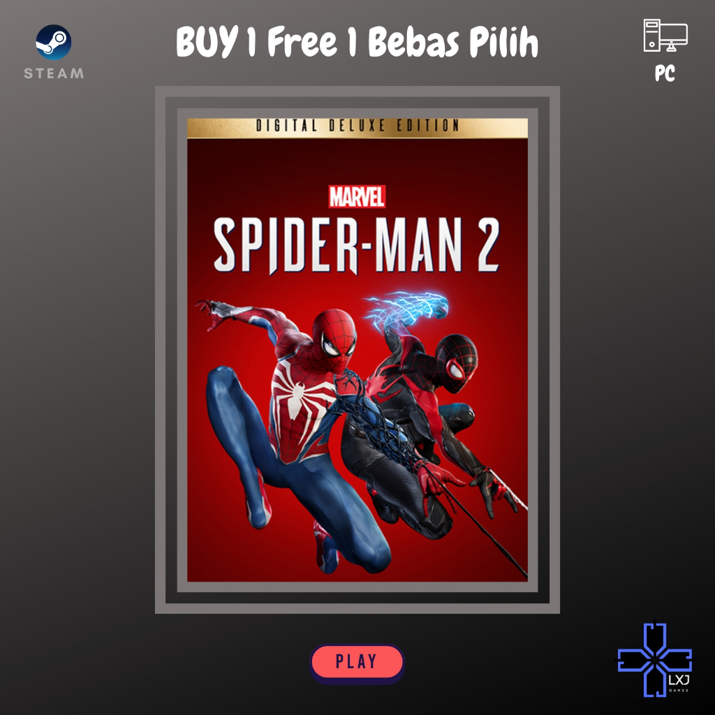 Jual Spiderman 2 / Marvel Spider-Man 2 Digital Deluxe Edition PC Steam ...