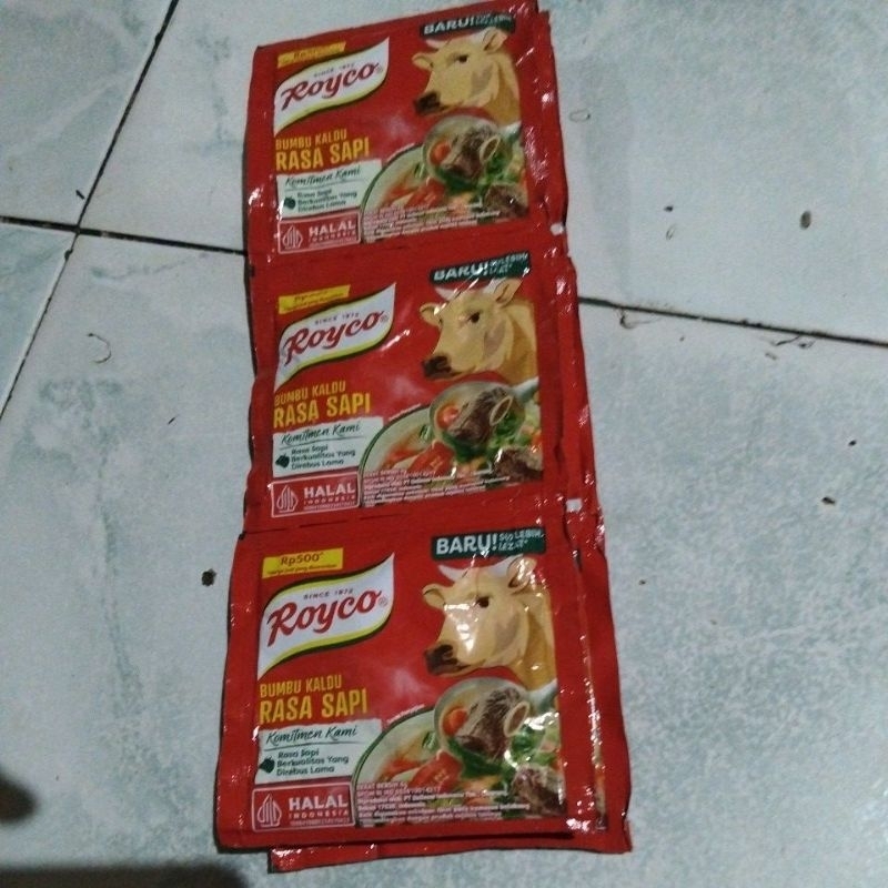 Jual ROYCO SAPI RENCENG ISI 12 SACHET | Shopee Indonesia