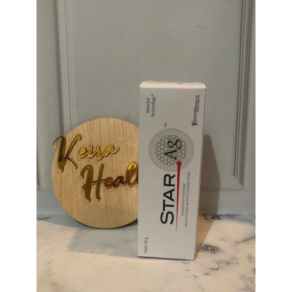 Jual PROMO Star Ag Gel 50 gram/ gel Rawat Luka Salep Luka Salep ...