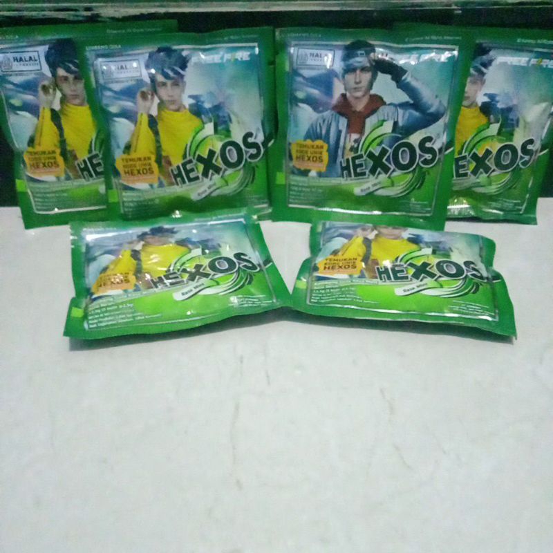Jual Hexos rasa mint isi 5butir x 6 sachet | Shopee Indonesia