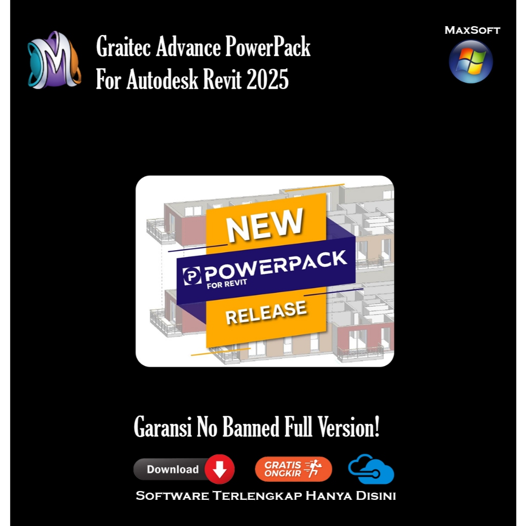Jual Graitec Advance PowerPack 2025 For Autodesk Revit 2025 Full ...