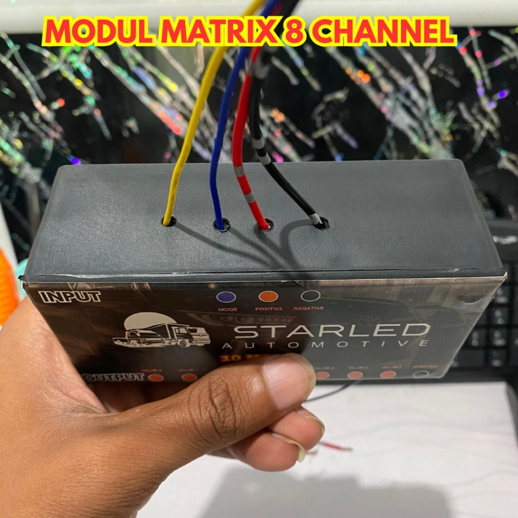 Jual MODUL MATRIX 8 CHANEL 10 MODE INPUT OUTPUT 12 VOLT DAN 24 VOLT ...