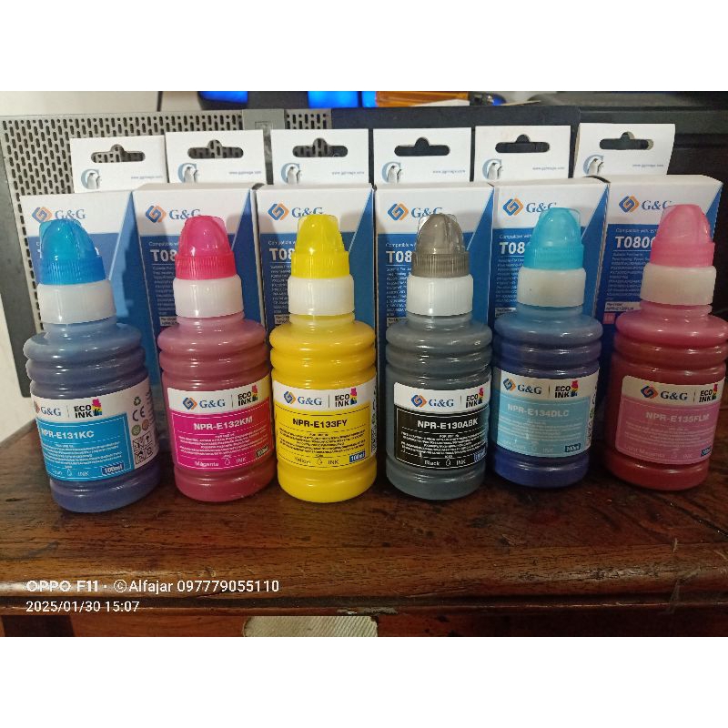 Jual Tinta Art Paper G&G Original Innoprint/Tinta Art Paper G&G L1800 ...