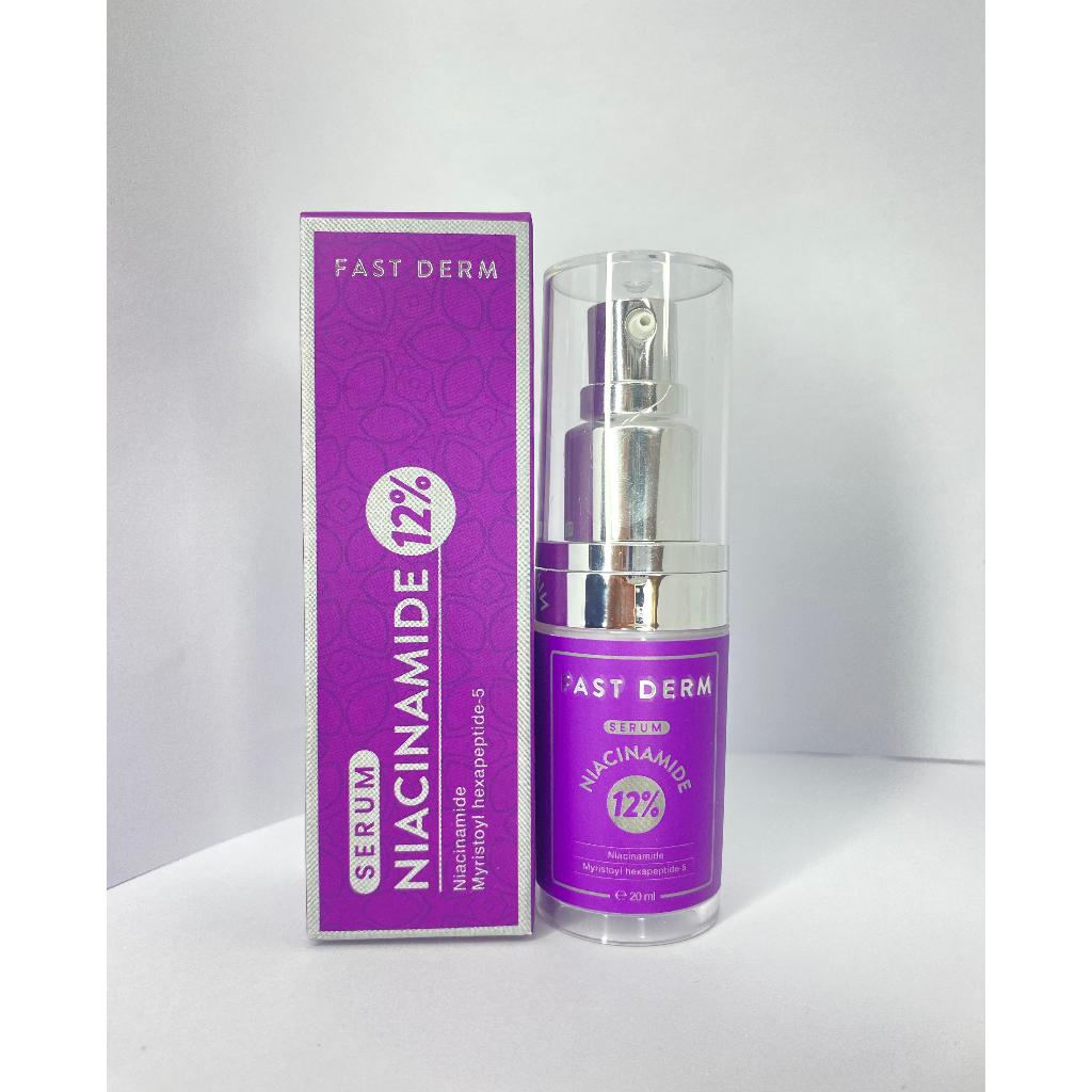Jual FAST DERM SERUM NIACINAMIDE 12% - SERUM BRIGHTENING | Shopee Indonesia
