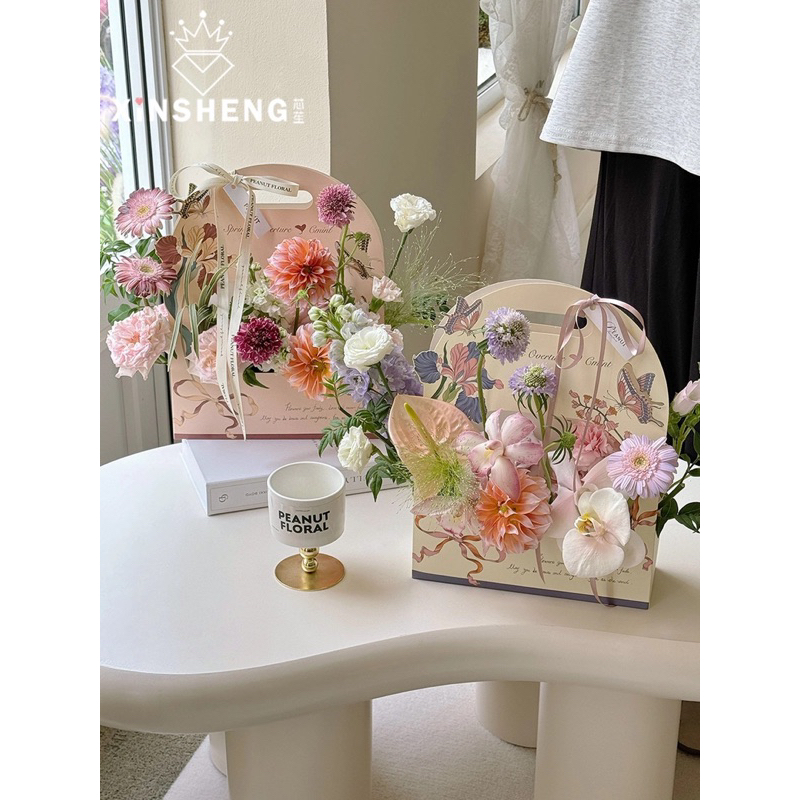 Jual [ Stellar Official ] box bunga bloom box box bouquet bunga box ...