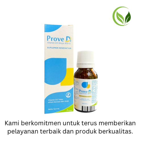 Jual RESMI Prove D Drop Tetes Vitamin D Anak 1 Botol 400 IU | Shopee ...