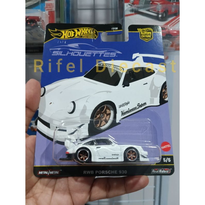 Jual Hot Wheels Premium RWB Porsche 930 Silhouettes SNI Free Protector ...