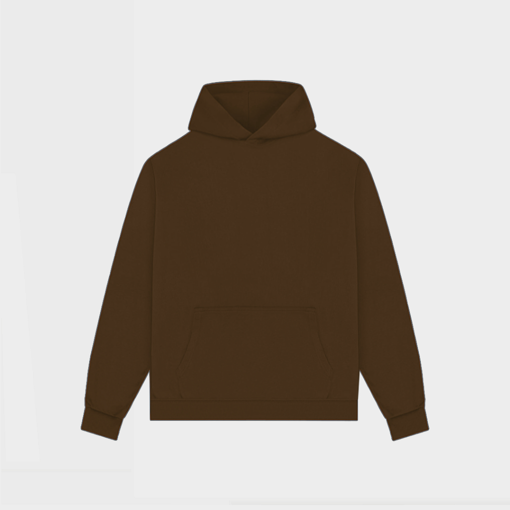 Jual Constant Thread Heavyweight Hoodie - Walnut Brown ( 375 GSM ...