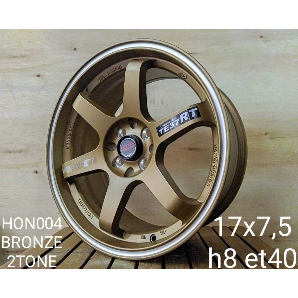 Jual VELG RACING MOBIL MURAH RING 17 TE37 RT R17X7,5 H8X100/114,3 ET40 ...