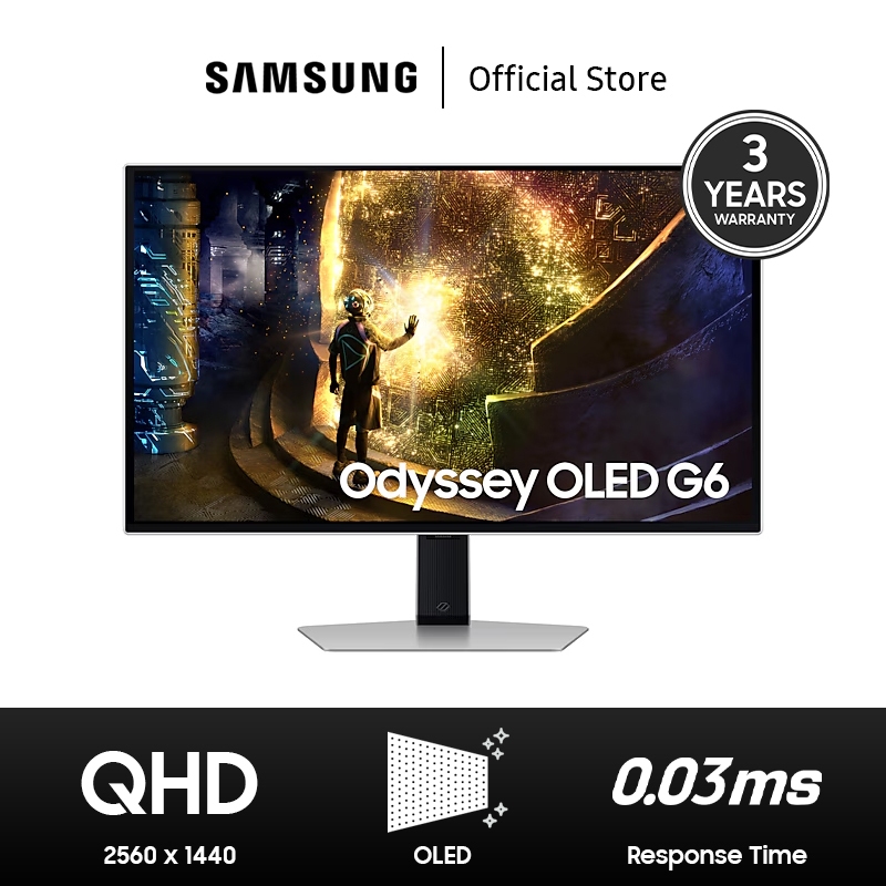 Jual Samsung Gaming Monitor 27" Odyssey OLED G6 G61SD QHD 240Hz ...
