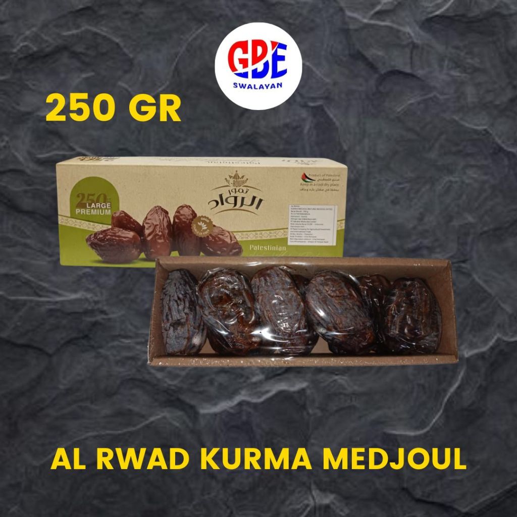Jual AL RWAD KURMA MEDJOUL 250GR | Shopee Indonesia