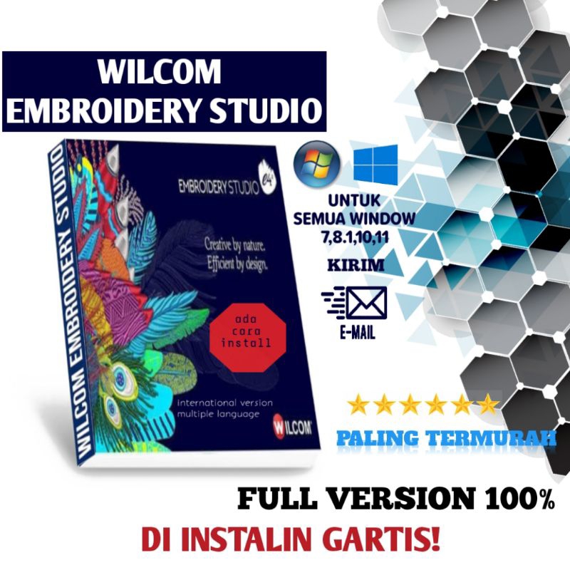 Jual Wilcom Embroidery Studio E4.2 Full Version || Lifetime || Connect ...