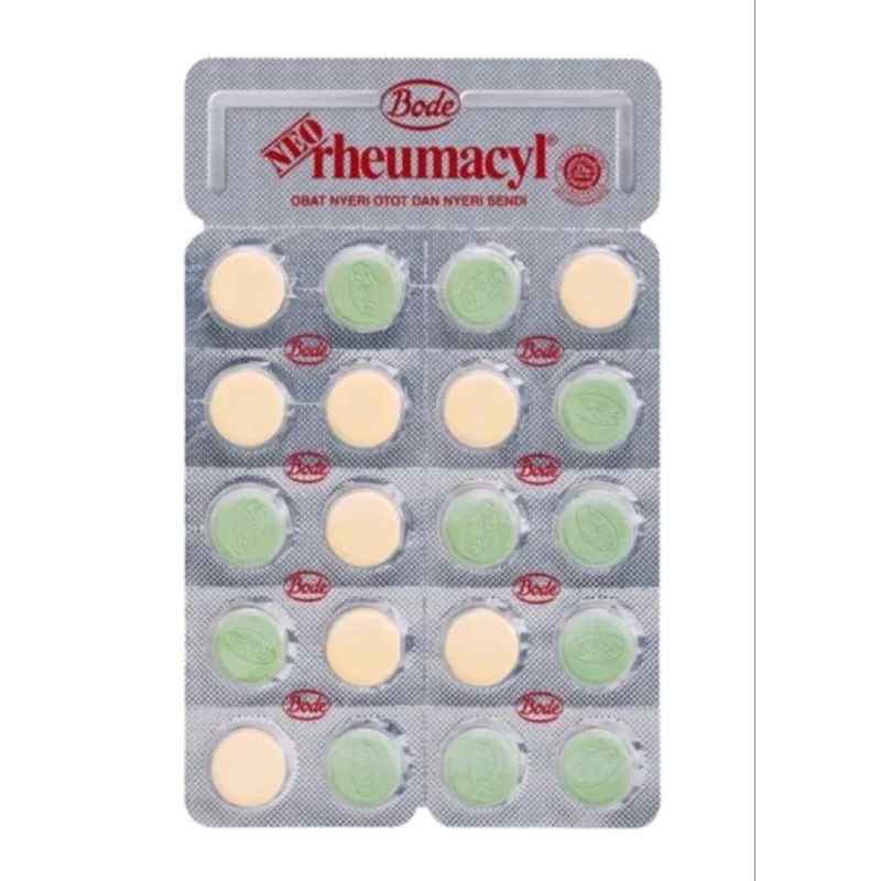 Jual Neo Rheumacyl Isi 20 Tablet Obat Nyeri Otot dan Nyeri Sendi ...
