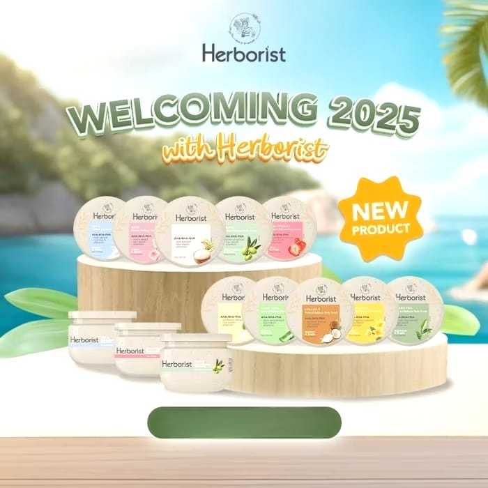 Jual Herborist Natural Balinese Body Scrub AHA-BHA-PHA | Shopee Indonesia