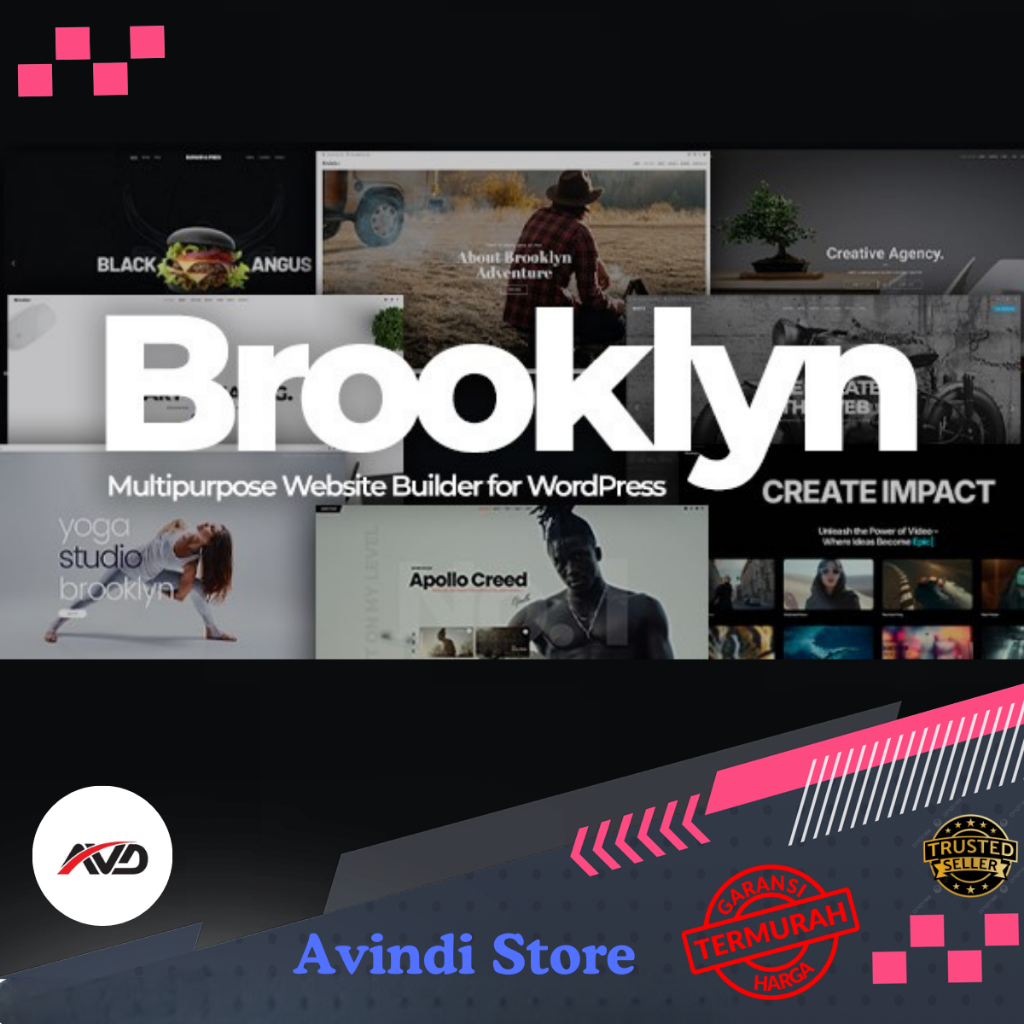 Jual Brooklyn | Creative Multipurpose Responsive WordPress Theme ...