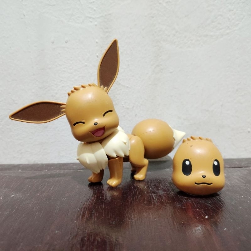 Kit Modèle Pokémon Plamo 04 – Evoli / Eevee De Bandai, Neuf En Boîte