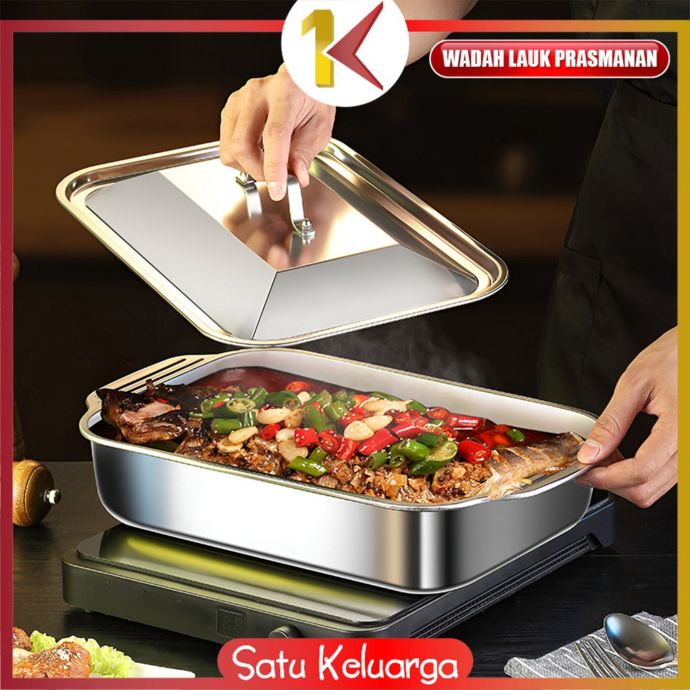 Jual SK-C1236 Panci Stainless Set Tutup Wadah Saji Lauk Tempat ...