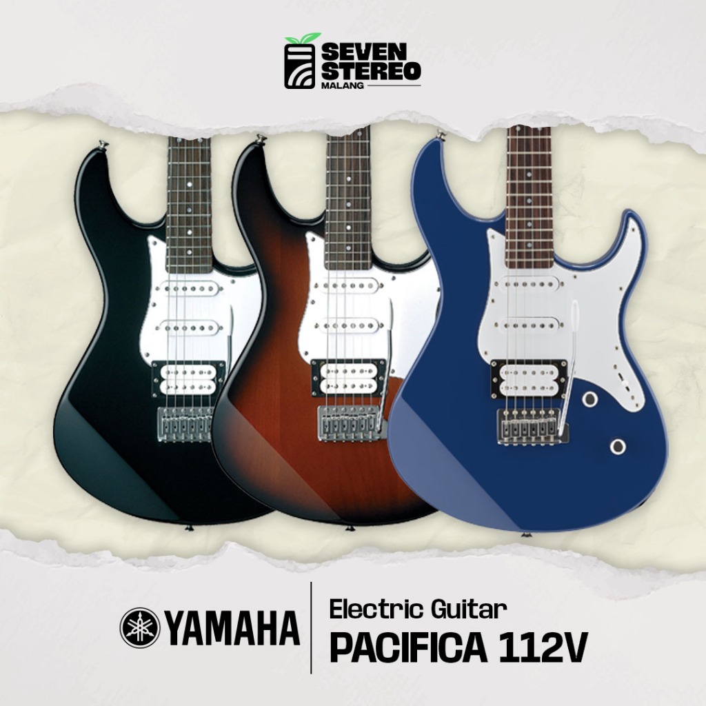 Jual Yamaha Pacifica PAC112V – Electric Guitar HSS Alder Body, Coil ...