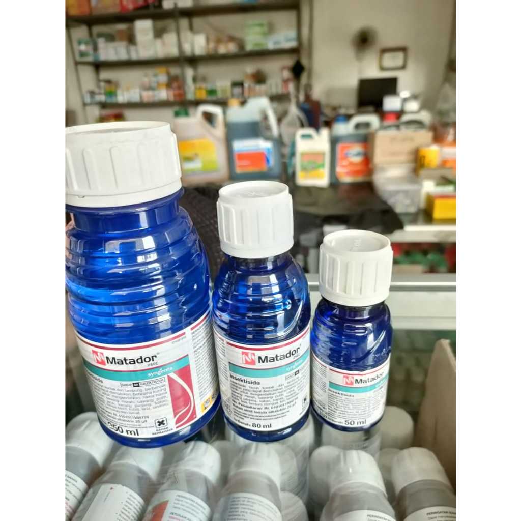 Jual MATADOR 25 EC Insektisida Racun Kontak dan Lambung 80ml | Shopee ...