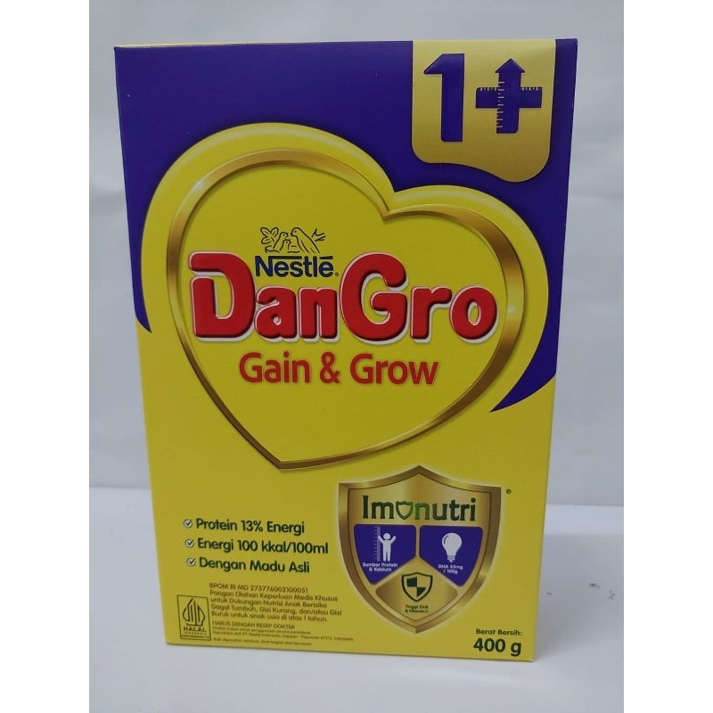 Jual Dangro Gain & Grow 1 Plus 400 gram | Shopee Indonesia