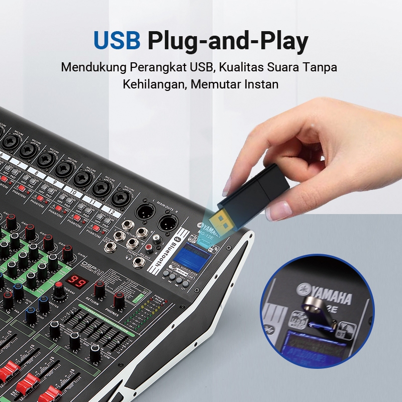Jual pencampur audio,mixer audio,yamaha/original MG6E-MG12E,mixer audio ...