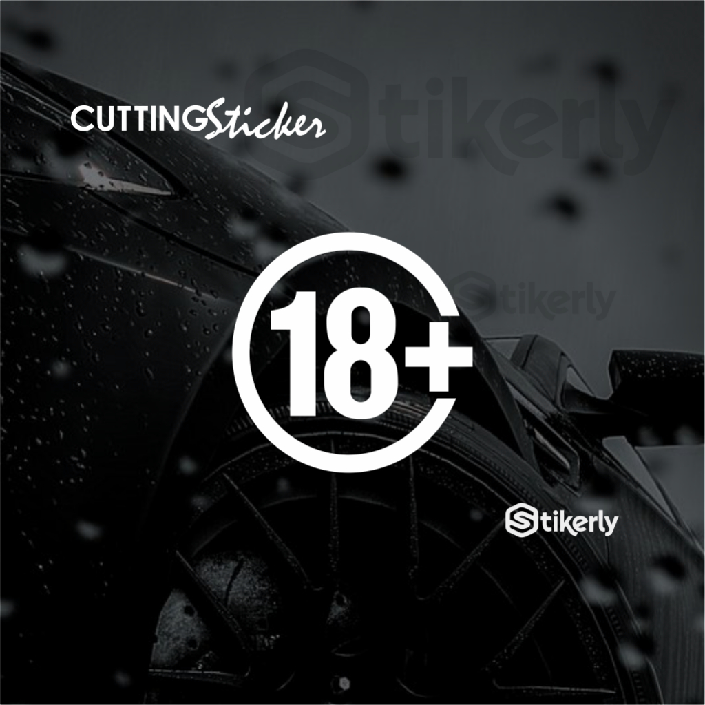 Jual Stiker Logo 18+ Cutting Sticker | Shopee Indonesia