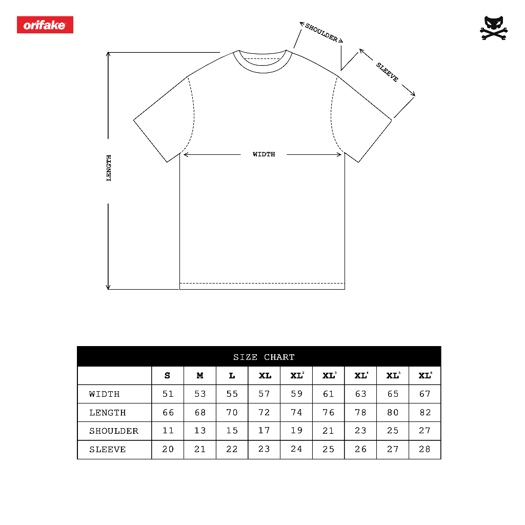 Jual Orifake - T-Shirt Machine Code 37 200gsm | Shopee Indonesia