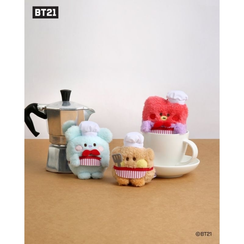 Jual [READY] BT21 PLUSH KEYRING COOK ( BACA DESKRIPSI ) | Shopee Indonesia