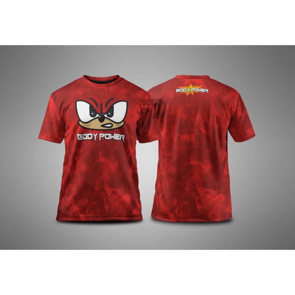 Jual Jersey Runners Body Power II Knuckles the Echidna | Shopee Indonesia