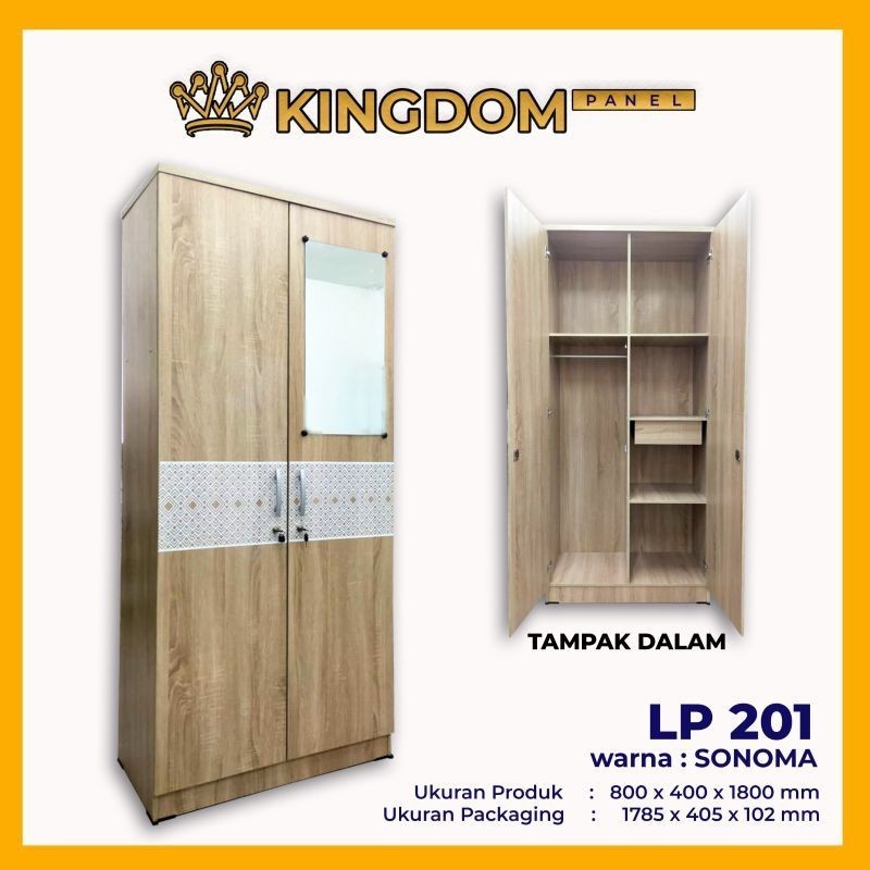 Jual LEMARI PAKAIAN 2 PINTU MODERN MINIMALIS KAYU HIGH QUALITY UNTUK ...