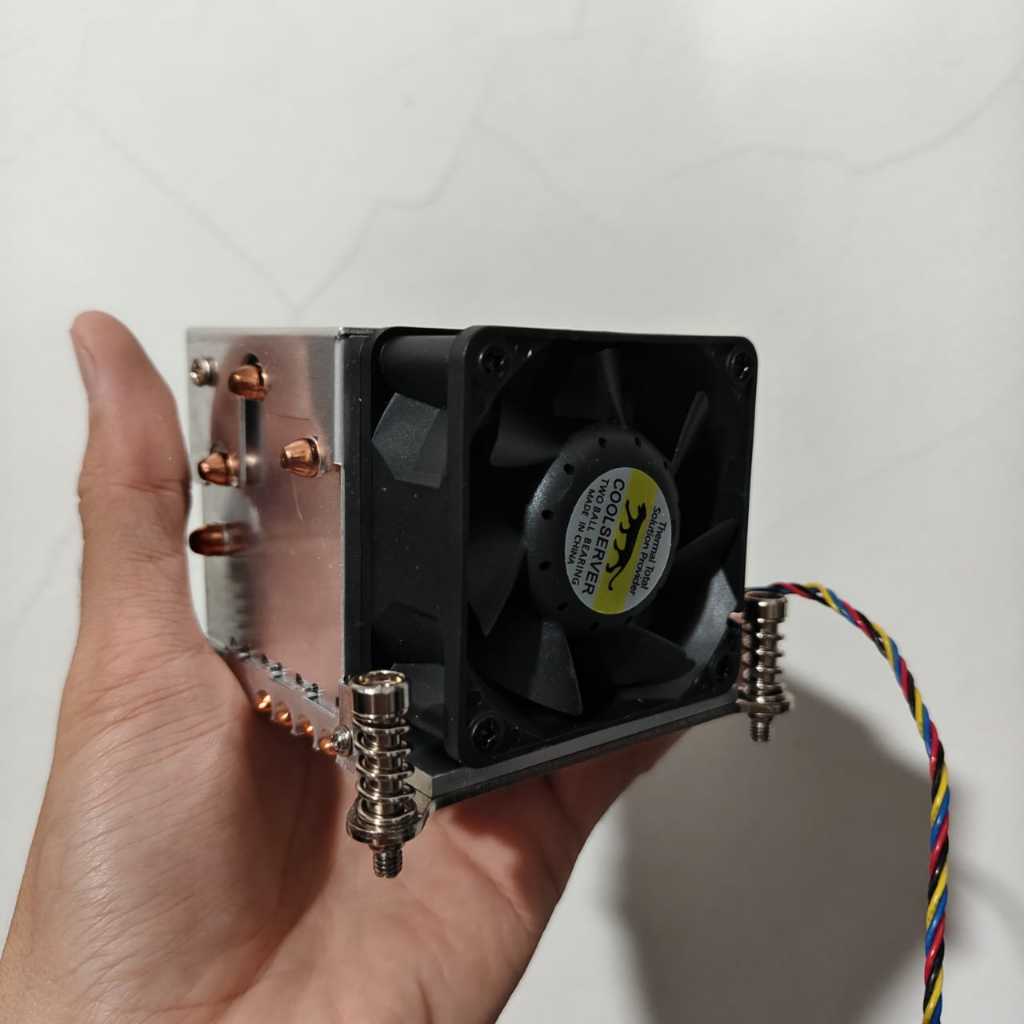 Jual CPU Cooler/HSF Cooler Size 1U atau 2U LGA 2011 Xeon X99 X79 - 1U ...