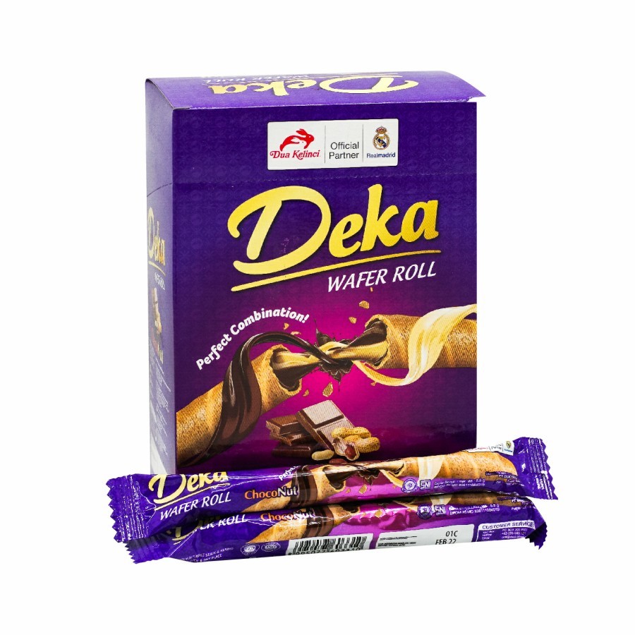Jual Deka wafer roll box isi 24pcs all varian | Shopee Indonesia