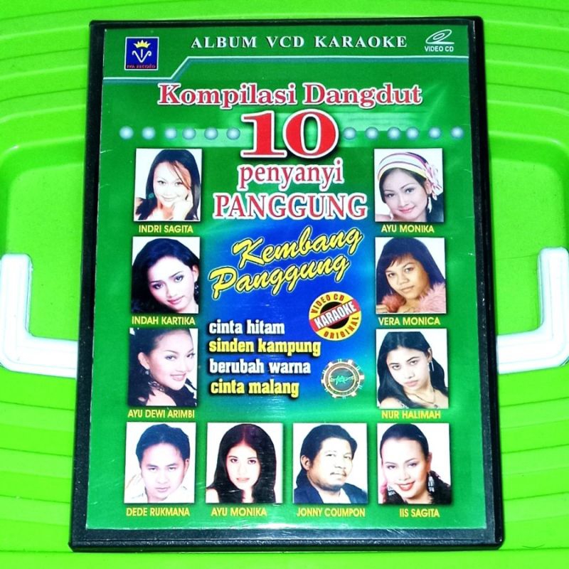 Jual VCD 10 Penyanyi KOMPILASI DANGDUT Indry Shagita Indah Kartika Ayu ...