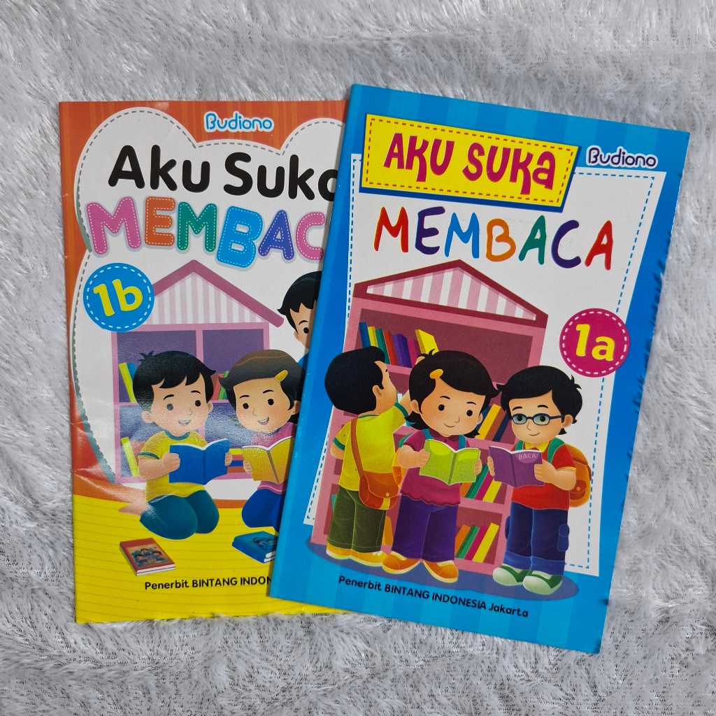 Jual Buku Aku Suka Membaca 1a 1b Untuk Paud Tk Sd Kelas 1 Panjang